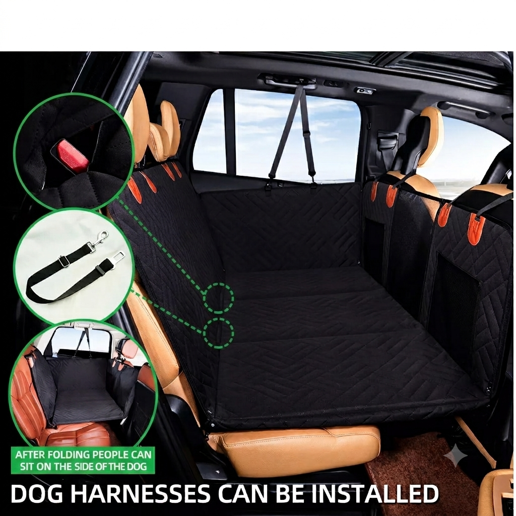 Hard Bottom Dog Car Seat Cover-50% OFF TODAY ONLY