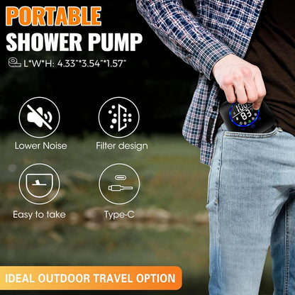 🚿 Portable Shower Kit with Accessories-50% OFF TODAY ONLY